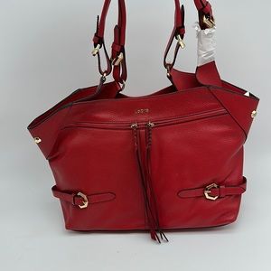 New Lodis Texas leather Nikki Satchel‎ crossbody handbag purse